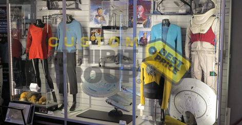 Custom made glass display cases