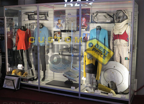 Custom made glass display cases